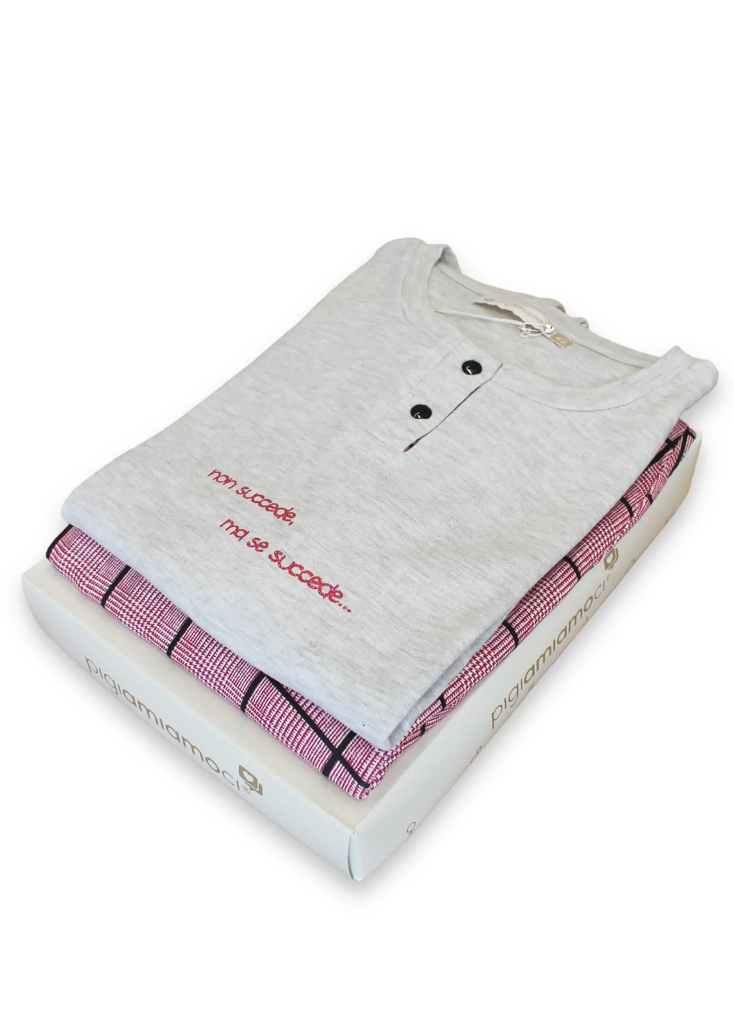 Pigiama Donna Caldo cotone | Pigiamiamoci 2637 - immagine 3