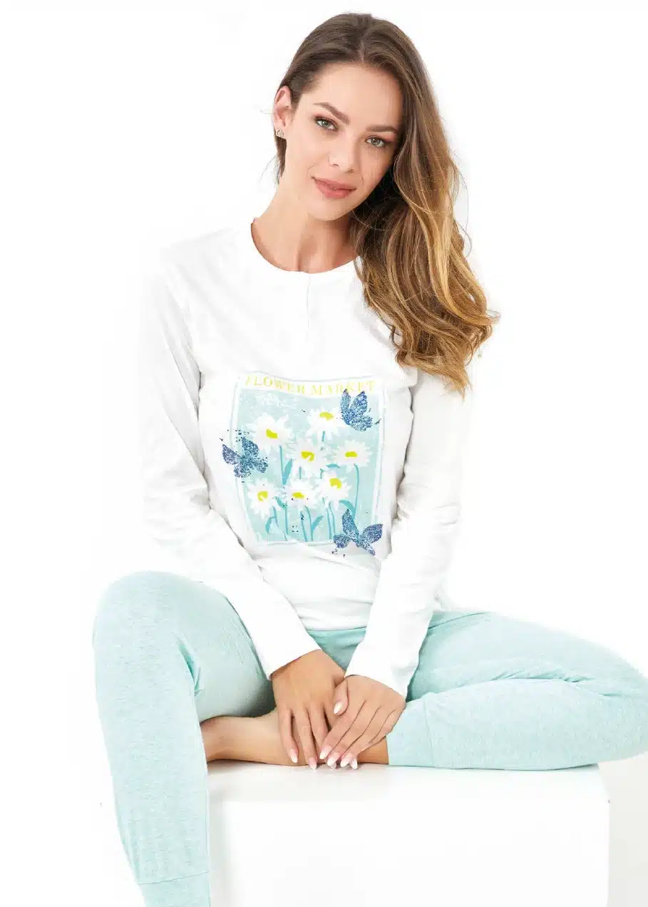 Pigiama Donna cotone leggero | IlGranchio 5029 - immagine 3