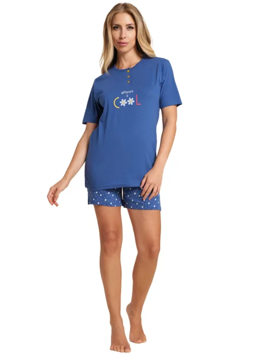 Pigiama corto Donna 100% cotone | Karel 2087