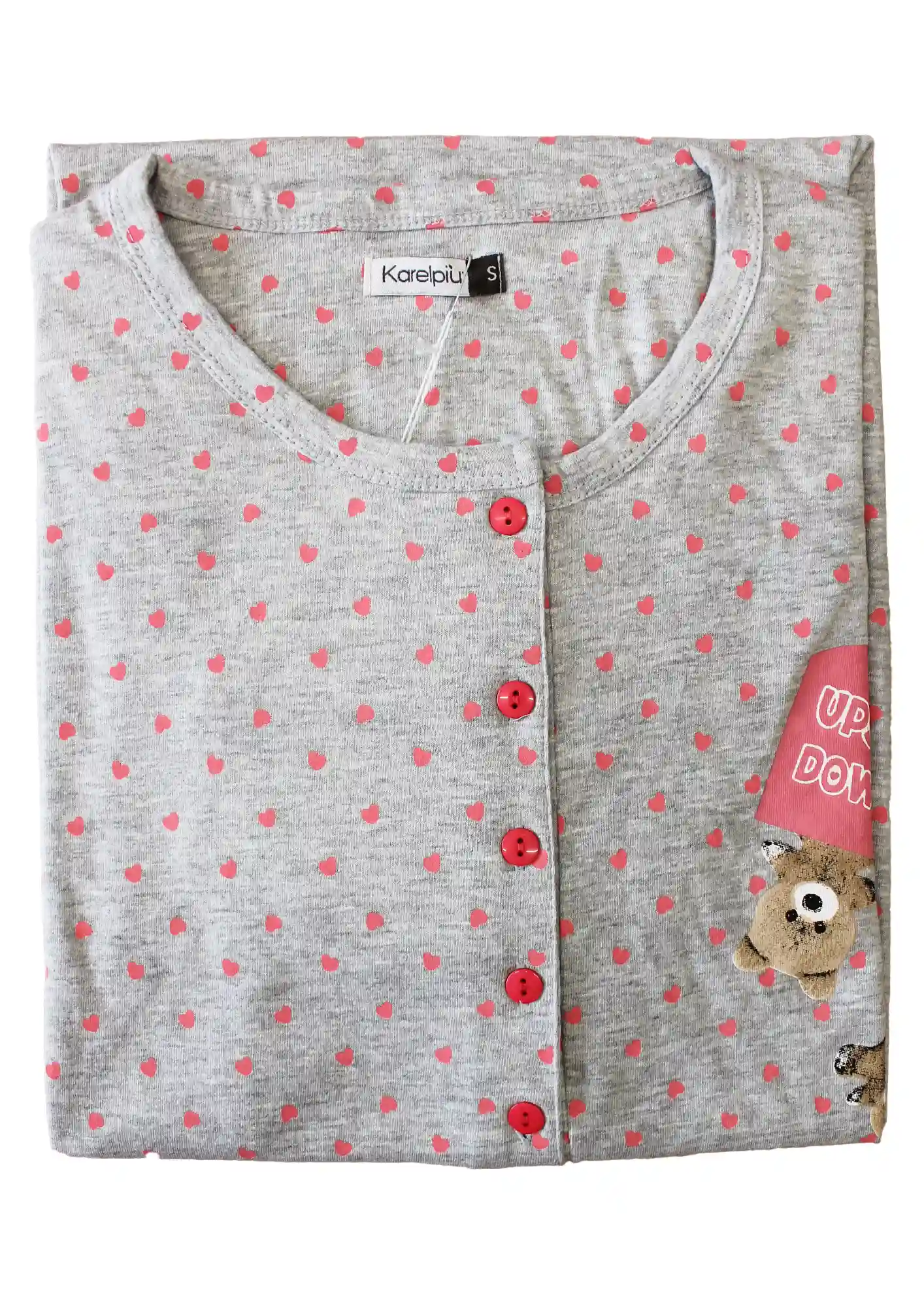 Camicia da Notte Allattamento Parto Maternità Karelpiù 2118 - immagine 4