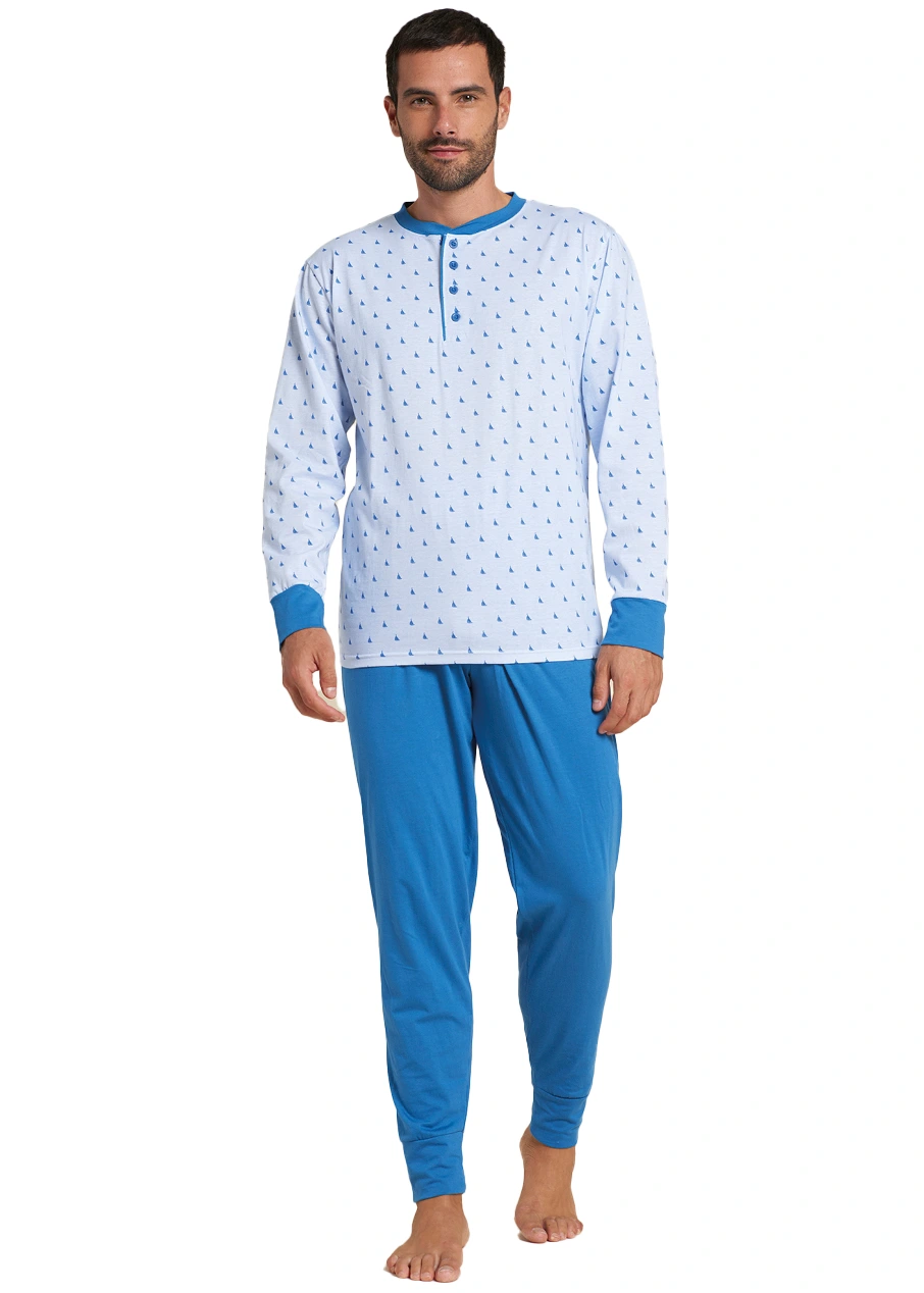 Pigiama Uomo Cotone leggero | Karel 2177 - immagine 4