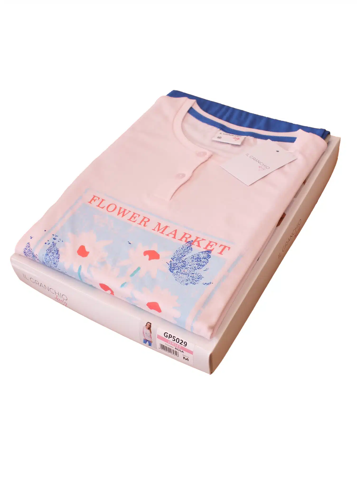 Pigiama Donna cotone leggero | IlGranchio 5029 - immagine 5