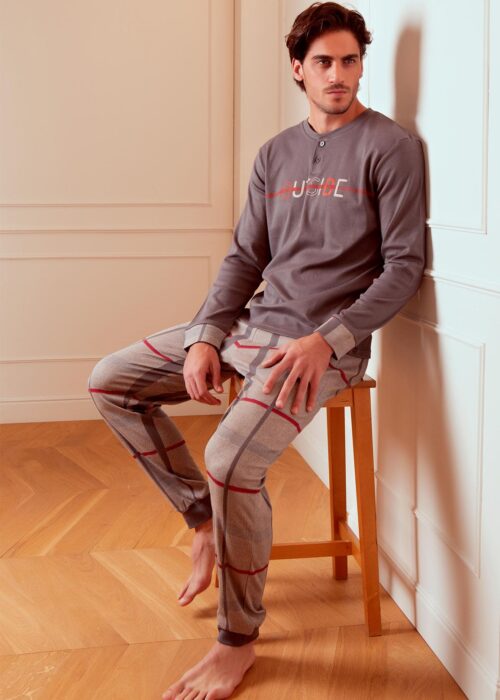 Pigiama Uomo Caldo cotone | Cotonella du498