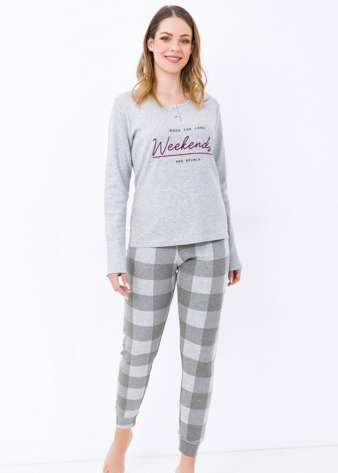 Pigiama Donna Caldo Cotone | IlGranchio 6001