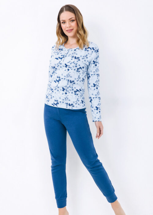 Pigiama Donna caldo cotone | IlGranchio 6007