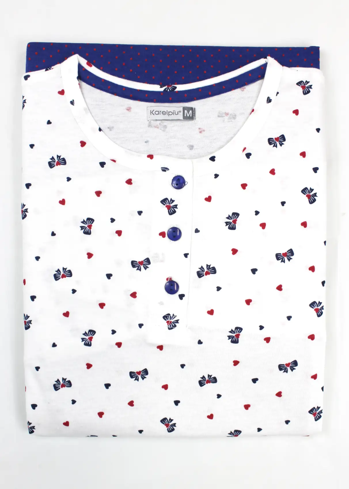 Pigiama Donna Lungo Cotone | Karelpiù 2047 - immagine 3