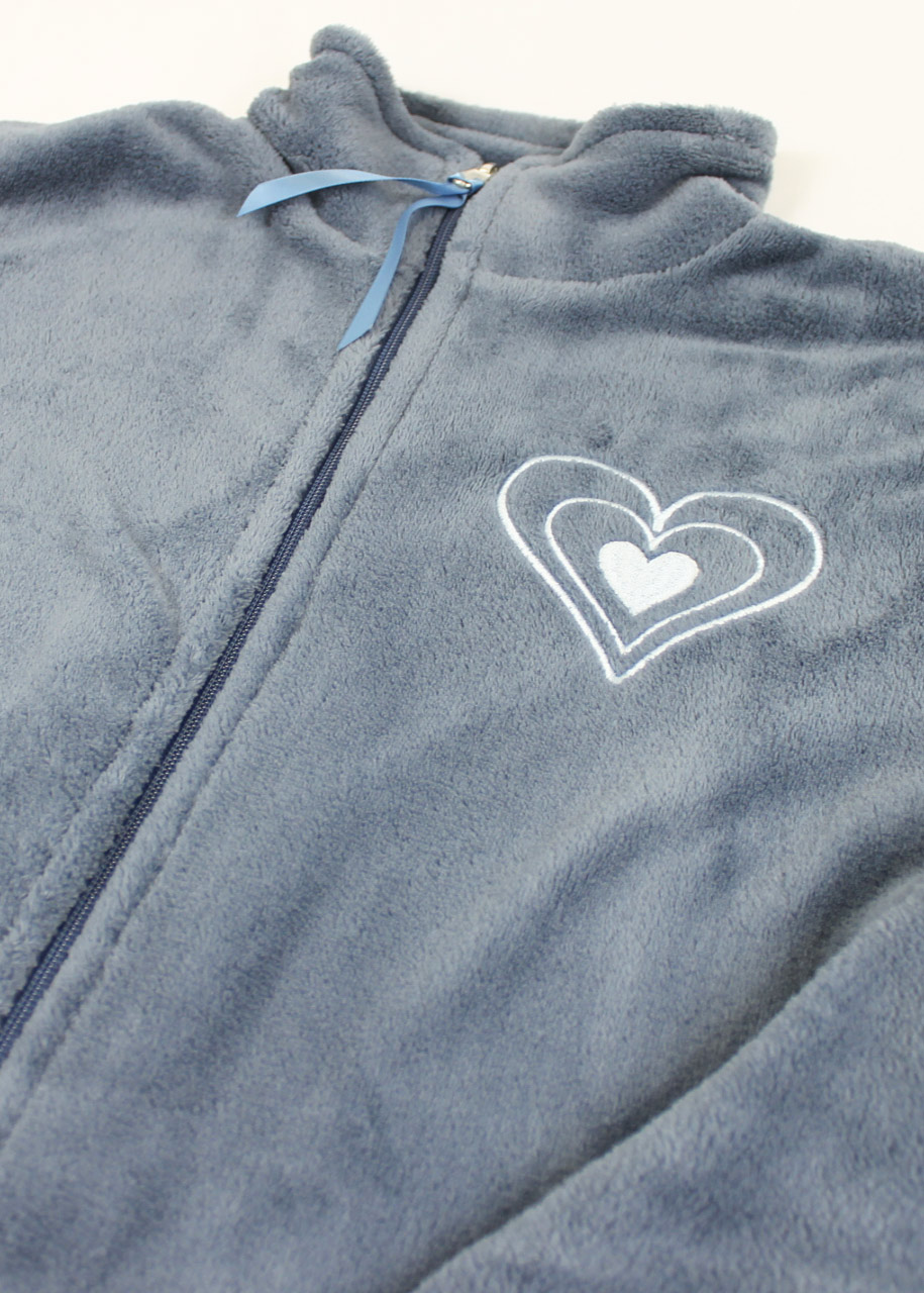 Vestaglia Donna Cotonella Pile Coral ddc62 - immagine 6