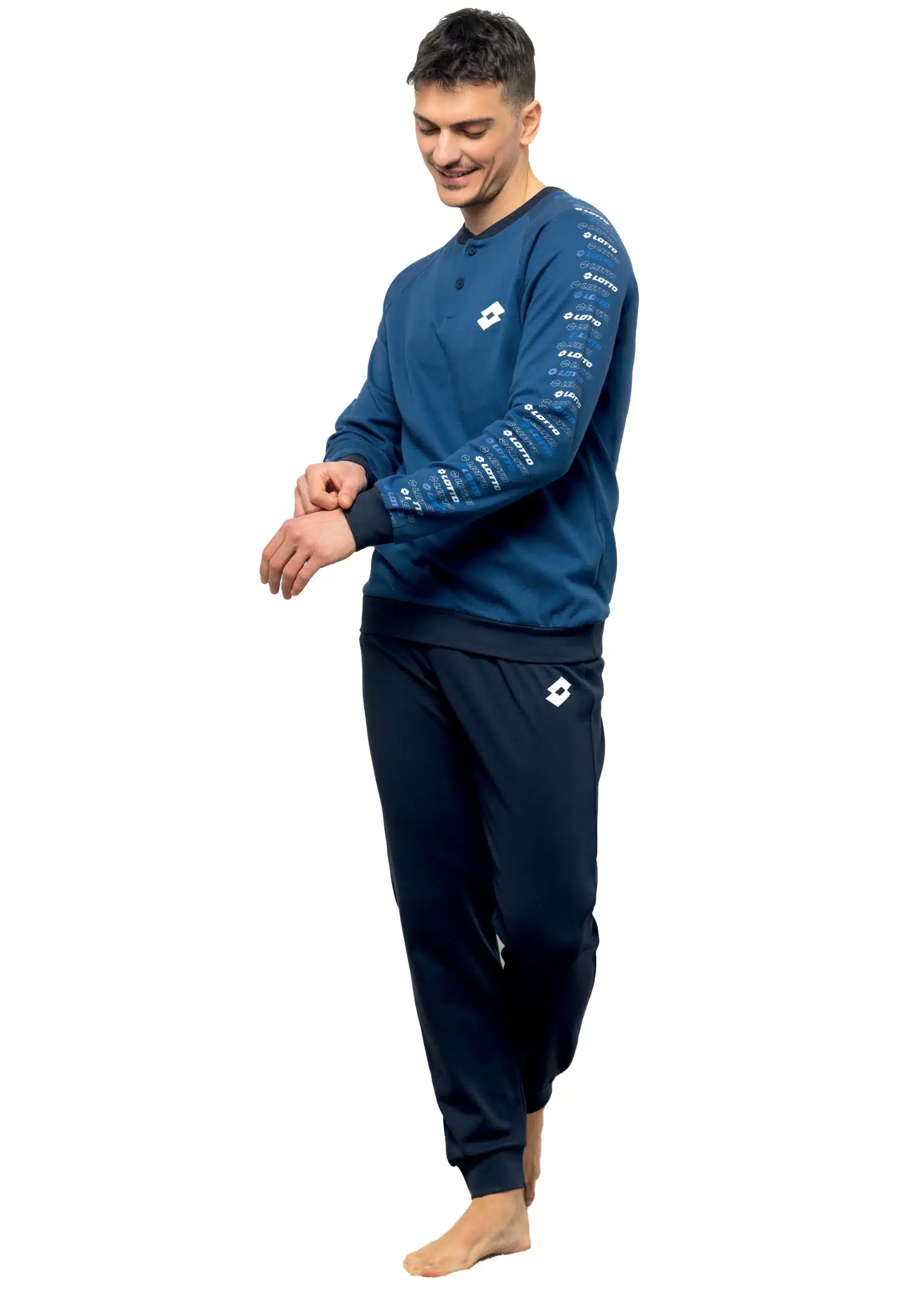 Pigiama Caldo Cotone Uomo Lotto 2092 - immagine 4