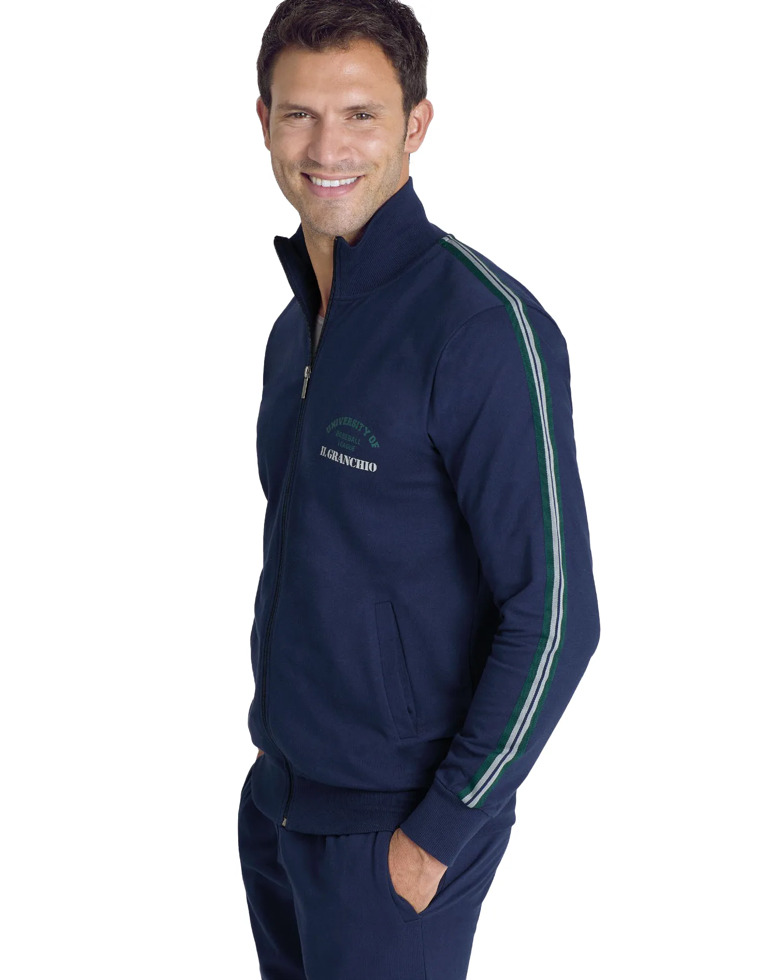 Tuta Completa Uomo in Cotone Garzato | IlGranchio - immagine 5