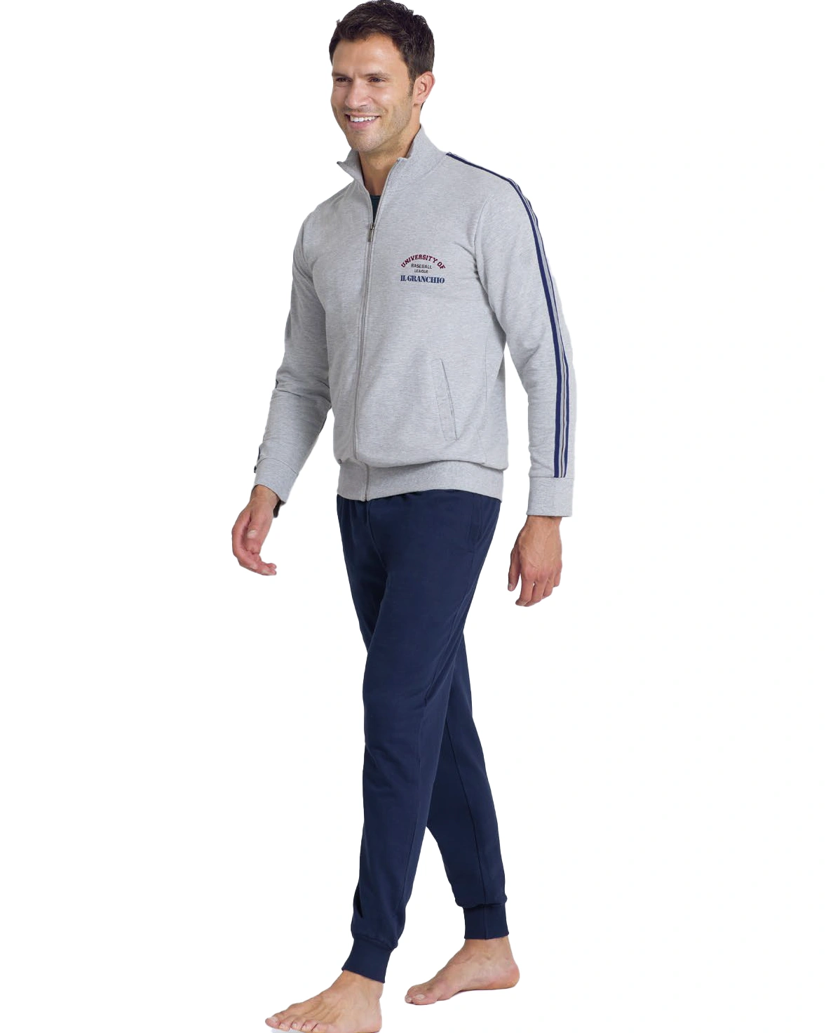 Tuta Completa Uomo in Cotone Garzato | IlGranchio - immagine 6