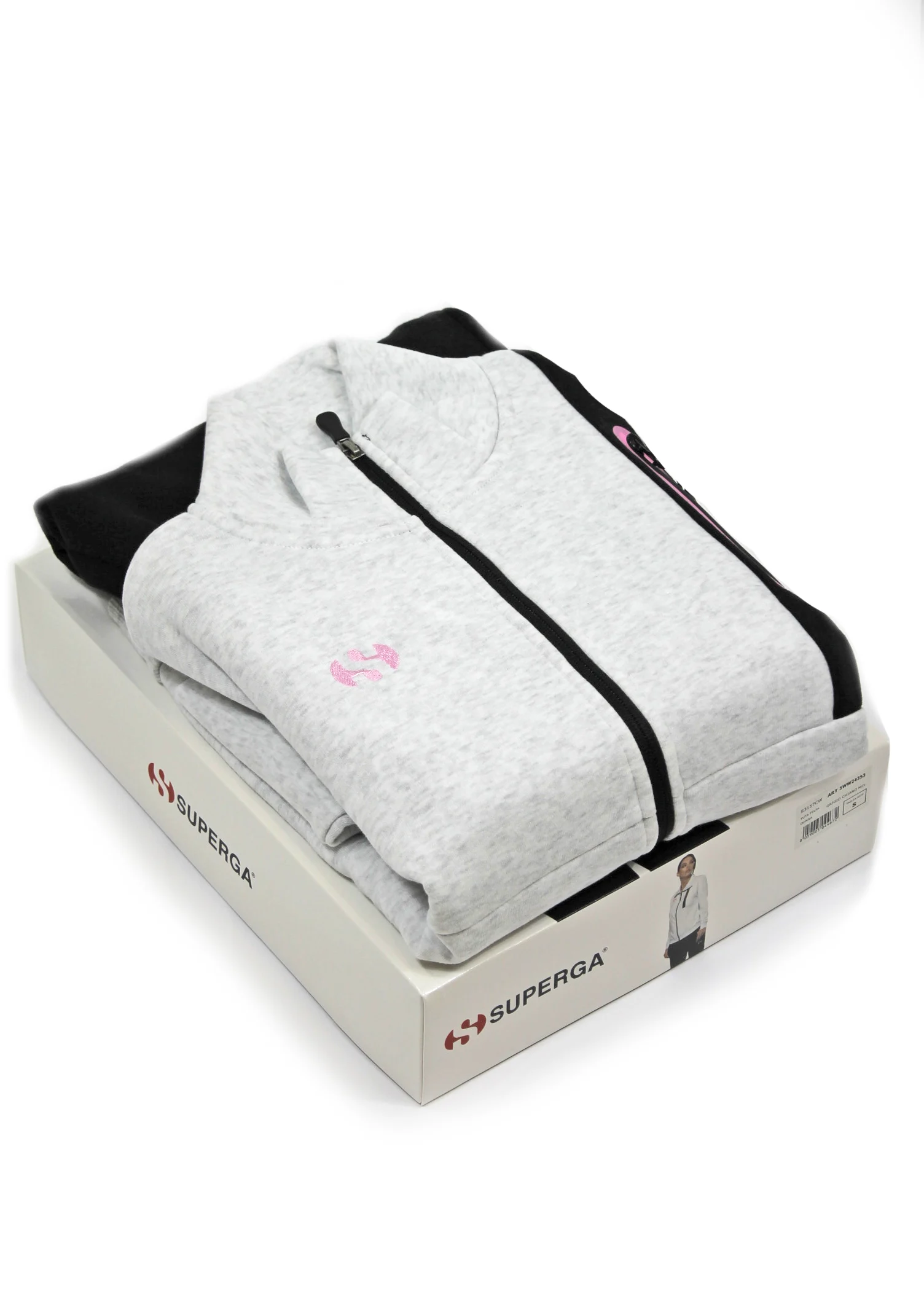 Tuta Felpata Donna Sportiva full Zip Superga 353 - immagine 4