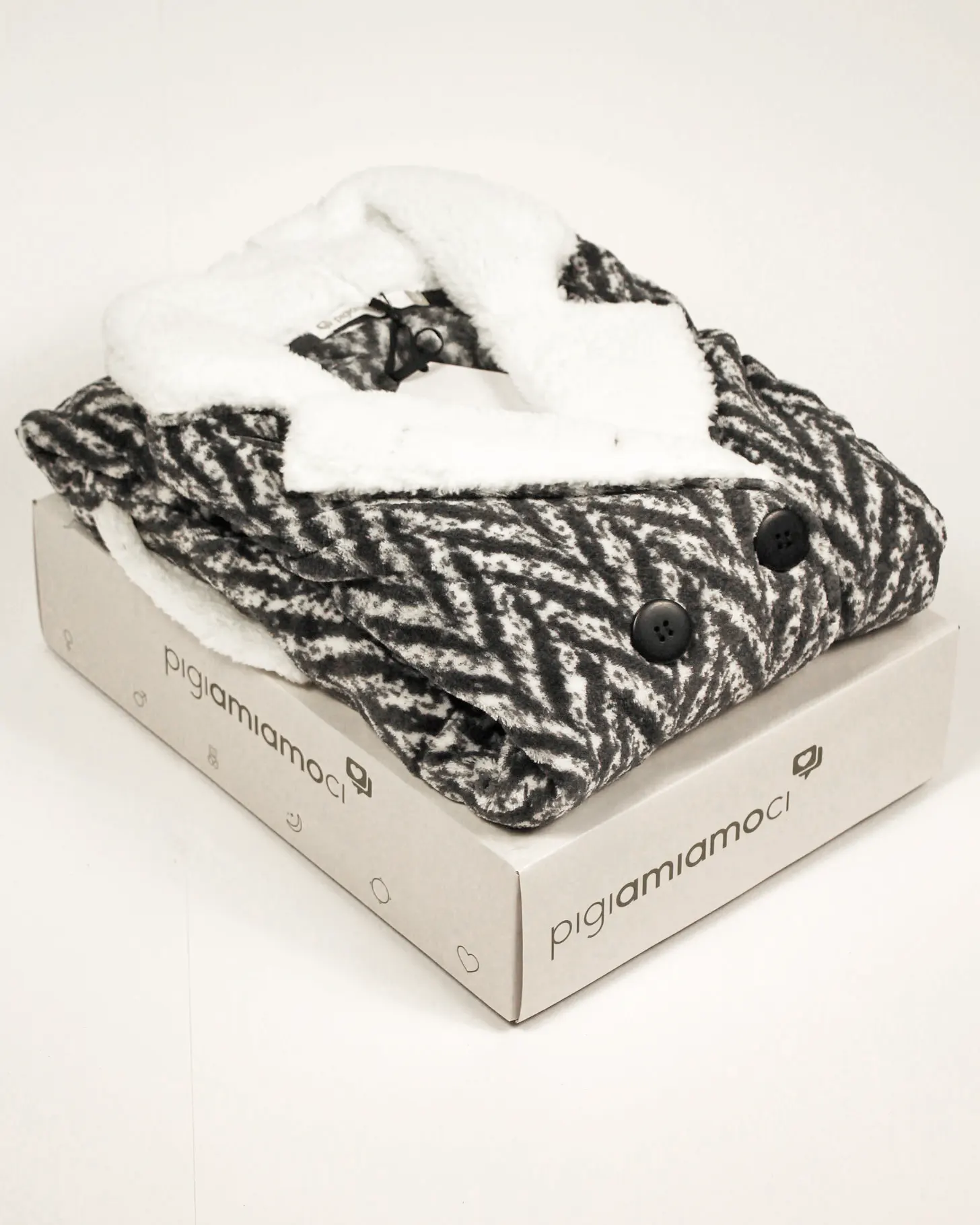 Vestaglia Donna in Pile Coral Pigiamiamoci 268 Spiga - immagine 5