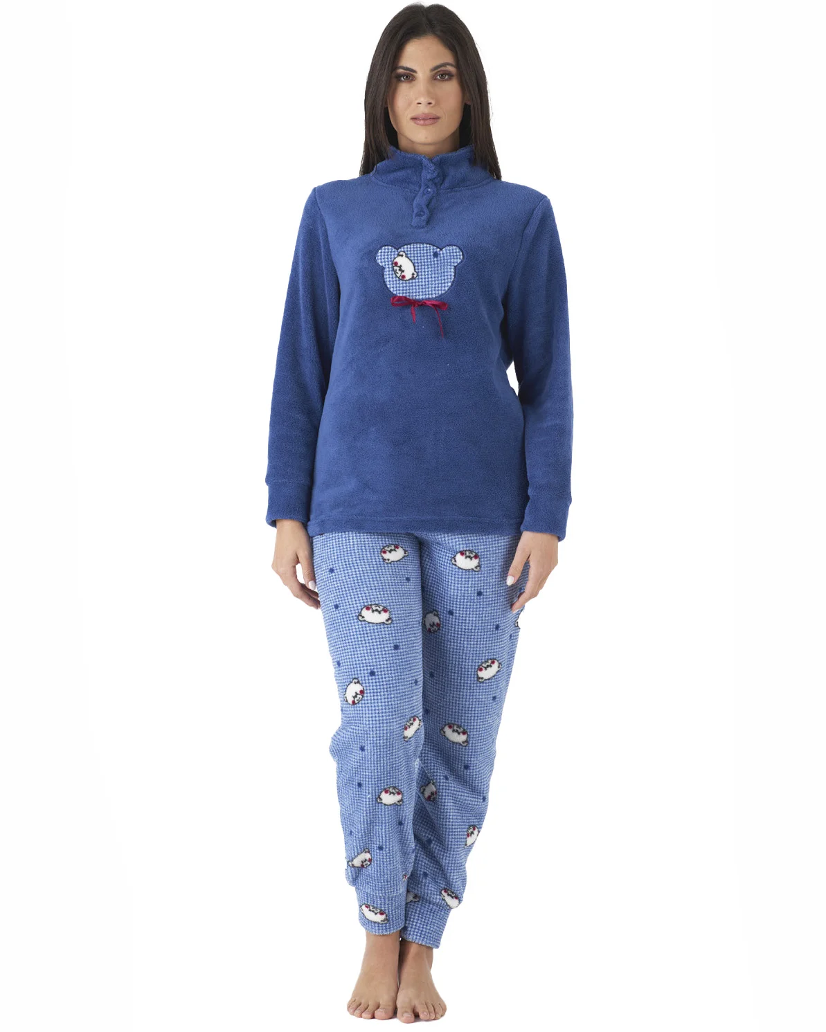 Pigiama Donna in Pile Coral Invernale Karelpiù - immagine 6