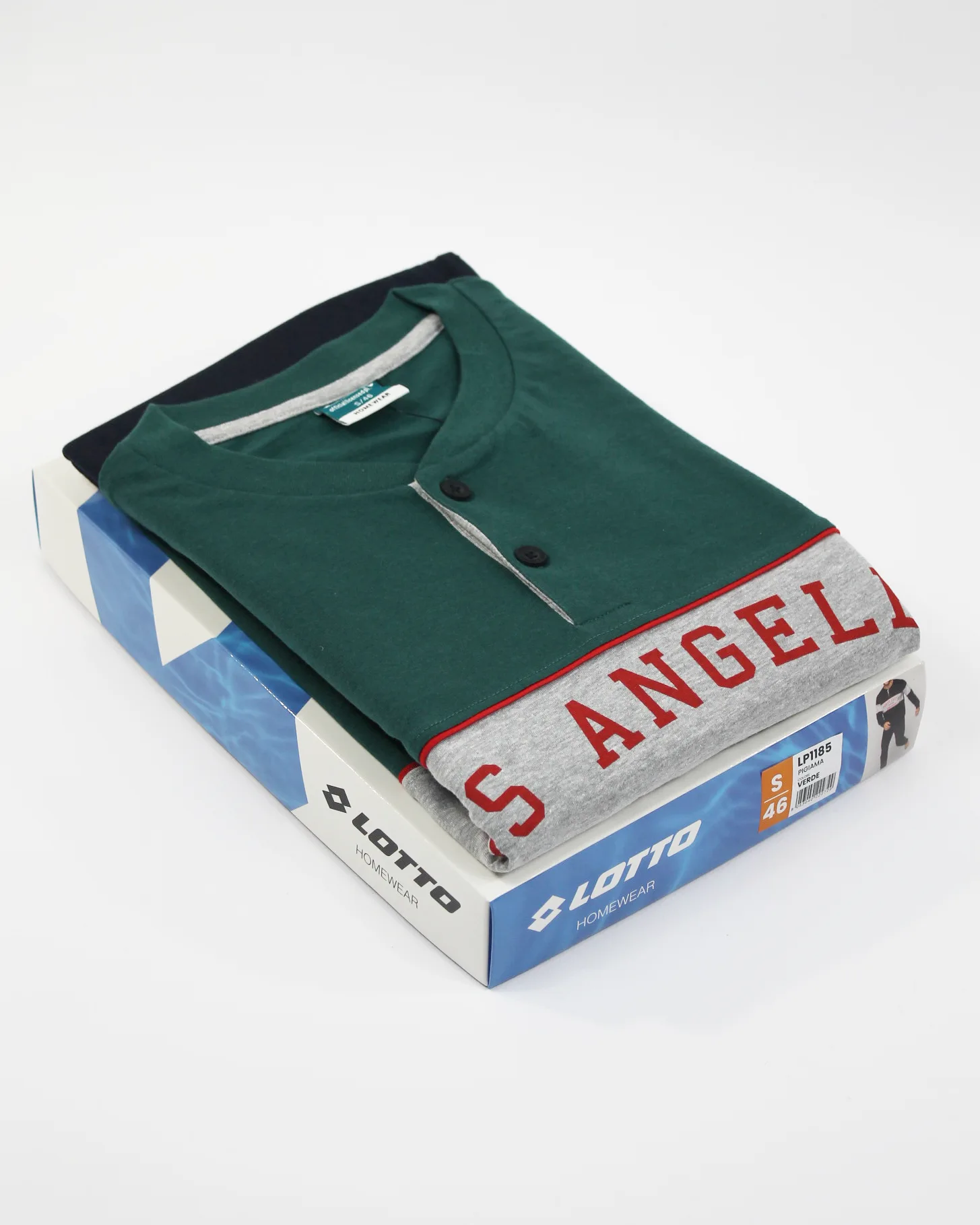 Pigiama Uomo Cotone Leggero Lungo Lotto 185 - immagine 6