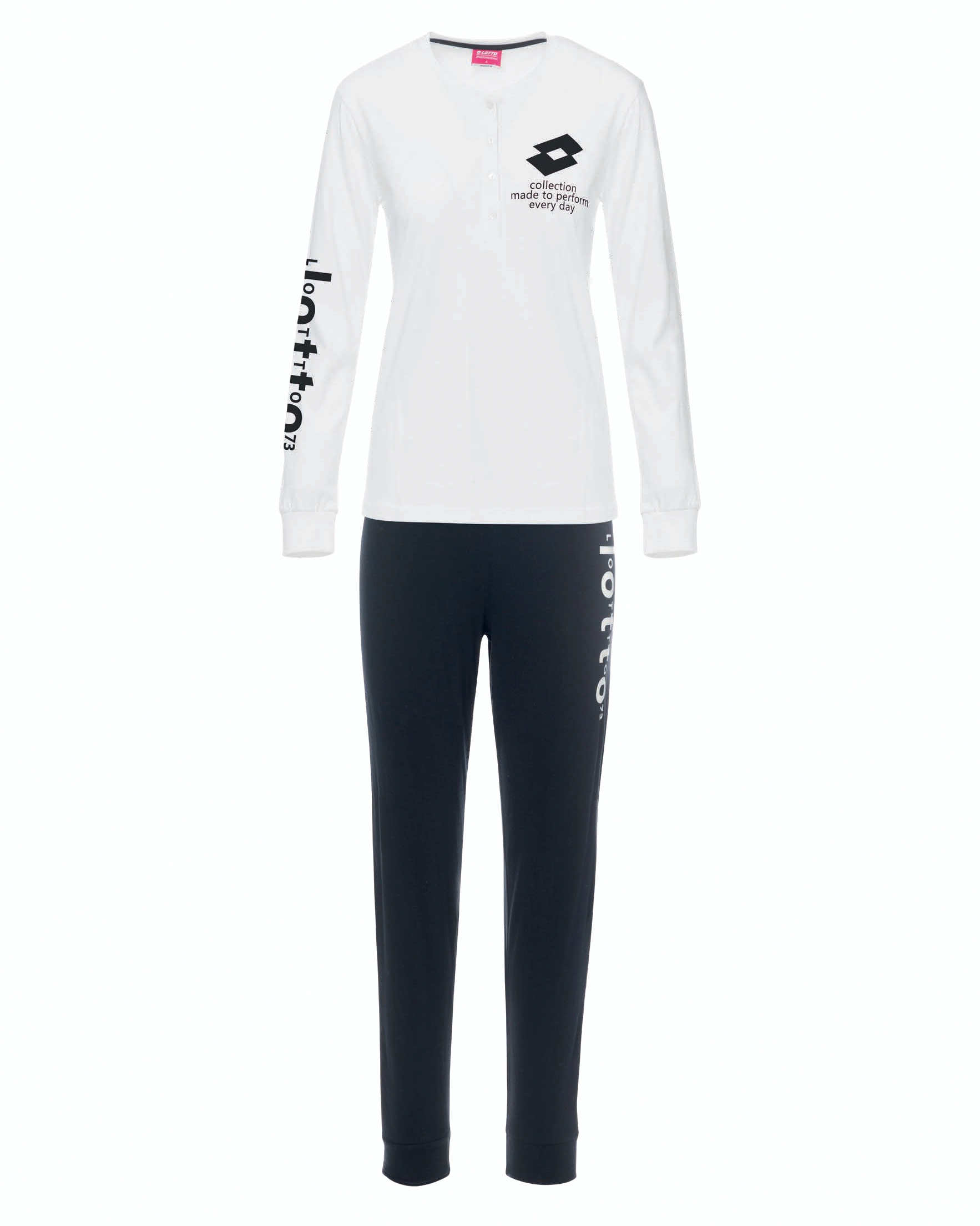 Pigiama Donna Cotone Lungo Primavera Estate Lotto 5203 - immagine 6