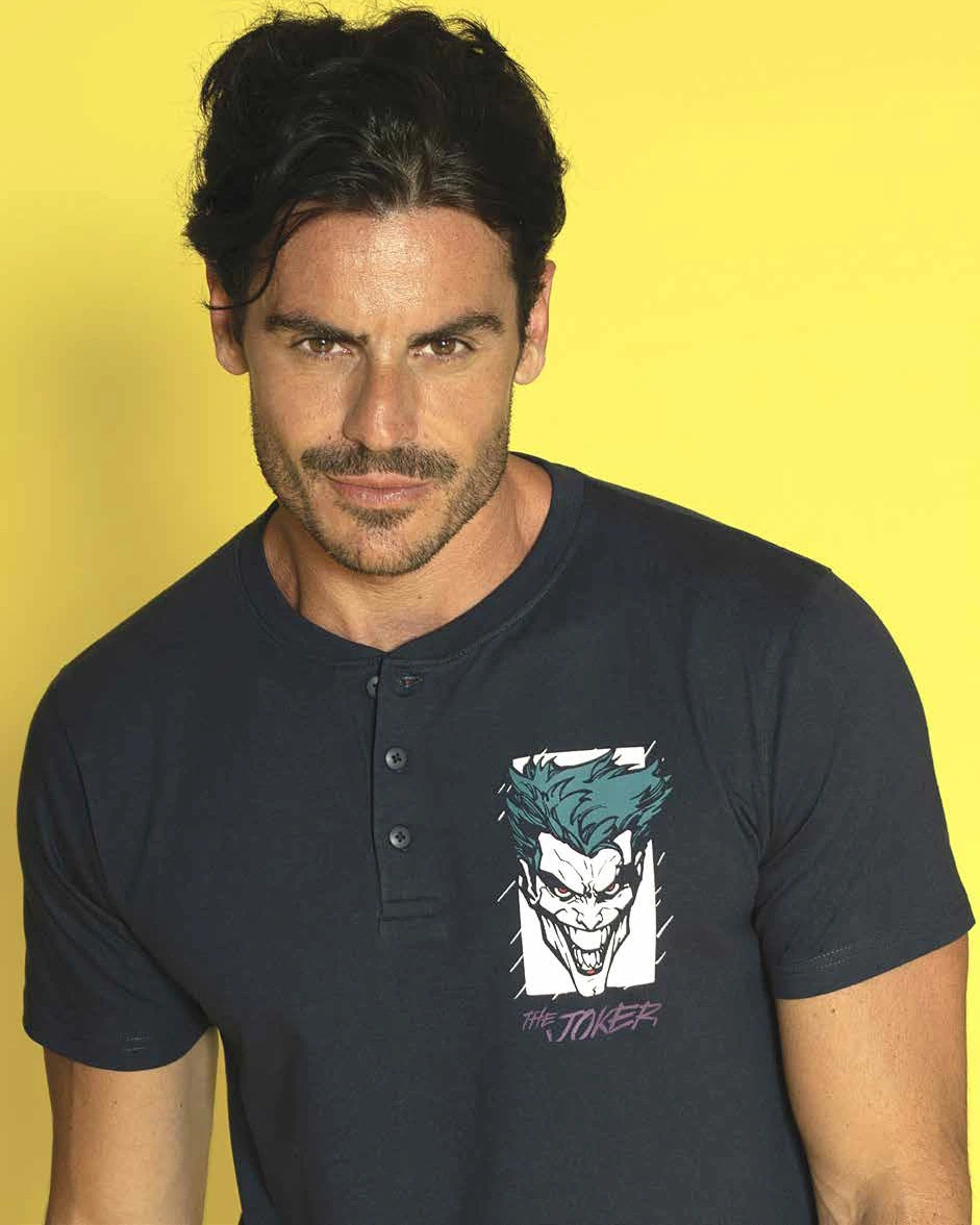 Pigiama Uomo Corto T-shirt Pantaloncino | Joker - immagine 3