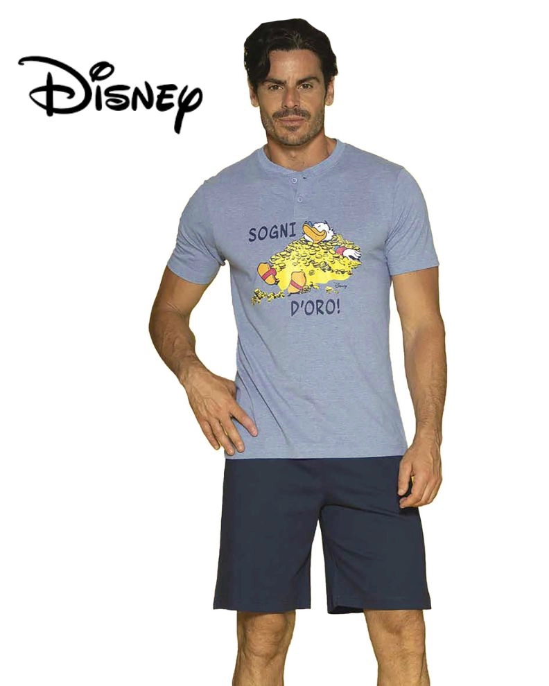 Pigiama Uomo Corto T-shirt Pantaloncino | Personaggi Disney - immagine 5